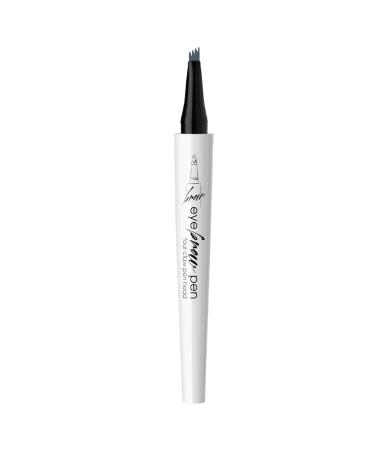 Scnvsi Waterproof Microblading Eyebrow Pencil 4 Tips Long Lasting Eyebrow Pen Natural Looking Contour Tool for Women
