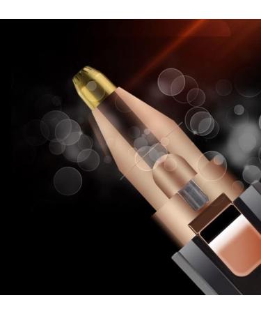 Portable Electric Eyebrow Trimmer with LED Light | 2 in 1 Travel Eyebrow Razor - Buy Online on GoSupps.com
