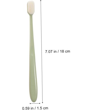 Fomiyes Soft Bristle Toothbrush Set - 4 Pieces with Peppermint Flavor - Travel-Friendly Household Cleaning Brushes - Color-Sorted - Ideal for Adults - Buy Online on GoSupps.com