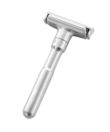 Beaupretty specialist Double edge razor of adjustable open razor with blades clean wet razor for using the bald head safety razor