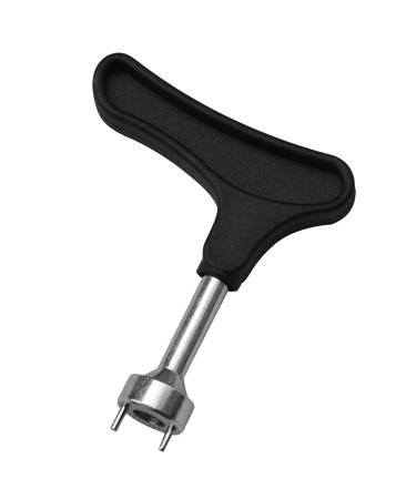 UUYYEO Golf Spike Wrench Tool Two Pin Shoes Remover Tool Cleats Replacement Removal Tool Golf Accessories