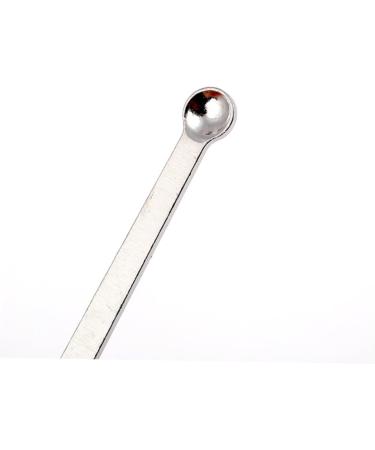 Stainless Steel Ear Spoon 100pcs - Wax Curette Ear Cleaner - Silver Ear Pick - Buy Online on GoSupps.com