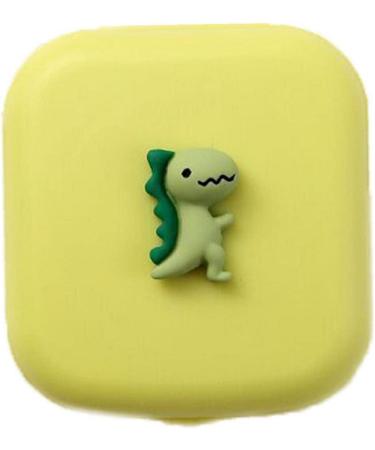 BEMVP Contact Lens Container for Women - Cute Dinosaur Eye Care Box for Travel & Home Storage - Buy Online on GoSupps.com