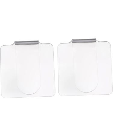 2 pi ces Palette de Maquillage pour Ongles Transparente Acrylique Palette de M lange Portable Ergonomique avec Poign e Incurv e Outil Cosm tique R utilisable pour Fond de Teint et - Buy Online on GoSupps.com