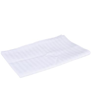 Verdant touch soft duvet cover cotton striped beauty salon with facial atem hole white 120 x 190 massage tract soft bed sheet cover for beauty salon