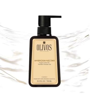 Daspi G da San Tic A OLIVOS Organic Olive Oil Mandarine Shower Gel 750 ml - Buy Online on GoSupps.com