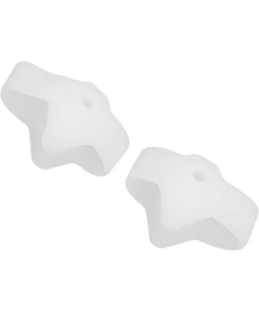 Silicone Bunion Adjuster | Toe Separator for Improved Walking Comfort | No Skin Irritation | Ideal for Outdoors, Travel, Home | White - Buy Online on GoSupps.com