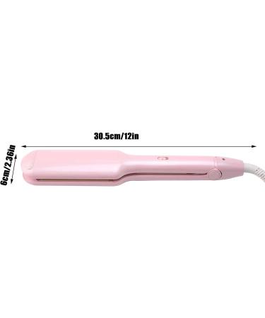 Ruiqas Deep Waver Curling Iron Anti- Scald Hair Crimper Fast Heating 2 Barrel Ionic Wavy Hair Curler with 17 Temp Settings for Waving Hair (Pink) - Buy Online on GoSupps.com