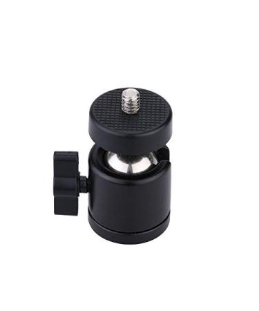 AKOAK 1/4" Swivel Mini Ball Head Screw Tripod Mount for DSLR Camera Camcorder Light Bracket, Pack of 1 - Buy Online on GoSupps.com
