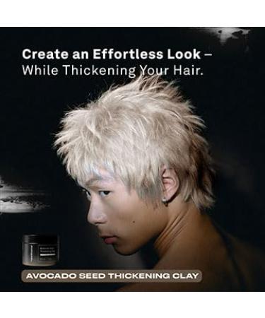 Hawthorne Thickening Hair Clay | Medium Hold & Matte Finish | Avocado Seed & Kaolin Clay | 2.6 oz - International Shipping Available - Buy Online on GoSupps.com
