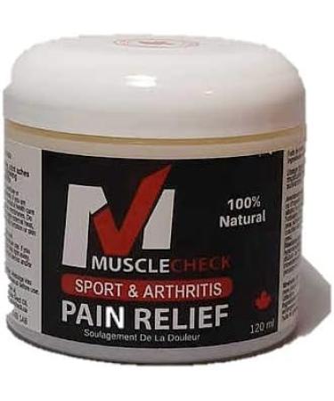 Muscle Check Sport & Arthritis Pain Relief 100% Natural Made with Pure Alberta Beeswax(120 ml) 120 ml (Pack of 1) - Buy Online on GoSupps.com