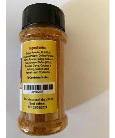 Hot Pot Africa Suya Spice 100g - Yaji Pepper & Chilli Seasoning Mix - Buy Online on GoSupps.com