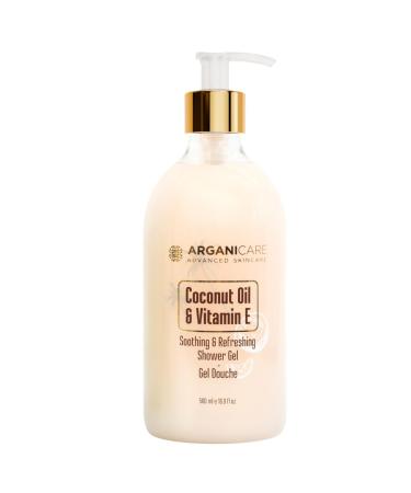 Arganicare Arganicare - Shower gel - Coconut & Vitamin E - Bottle 500 ml