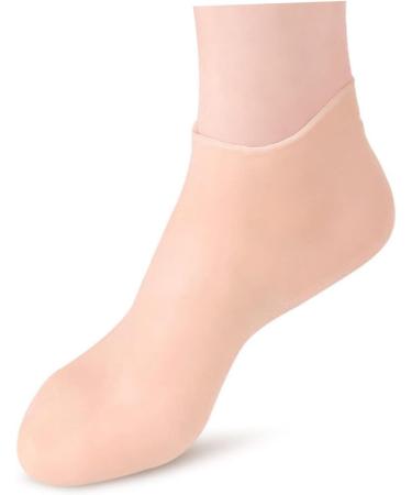 FRCOLOR 6 Pairs Gel Socks White Socks Lotion Socks Boat Socks Made of Gel Gel Socks Men Socks Elastic Gel Socks Socks for Heels Moisturising Sebs Women's Ripstop Socks - Buy Online on GoSupps.com