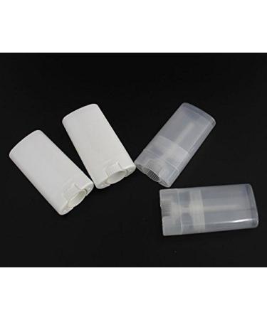 6-Piece 15ml Oval Empty Refillable Lip Balm Tubes - DIY Gloss & Chapstick Holder - International Shipping - Buy Online on GoSupps.com