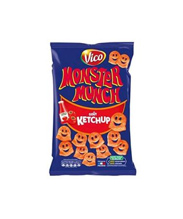 Vico Vico - Potato-Based Puffed Product Ketchup Flavor - 85g - Pack of 4 - Price Per Pack - Fast Delivery in Metropolitan France within 3 Business Days