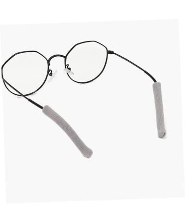 Angoily Silicone Ear Pads for Glasses - Comfortable Holders for Behind-the-Ear Styles | Slippery Cover & Brake Shoes | 5.5x0.7cm Gray - International Shipping - Buy Online on GoSupps.com