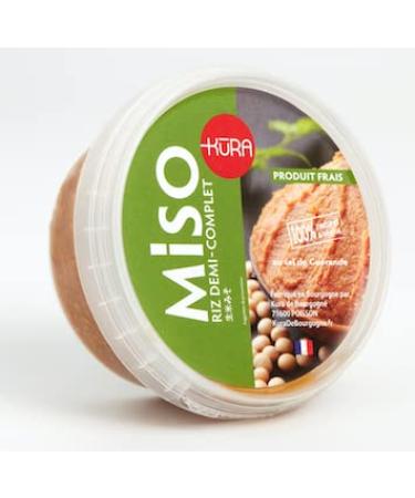 MISO FRESH RICE & SOY MEDIUM (12 MONTHS) - MIDDLE RAW MISO - 100G BAG