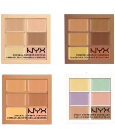 NYX Conceal Correct Contour Palette 3CP01 Light - 0.05 Oz - Buy Online on GoSupps.com