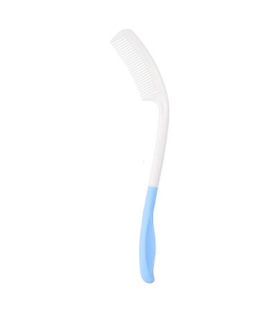 Seniors comb comb with long handle Ergonomic comb with curved handles for elderly handicapped people