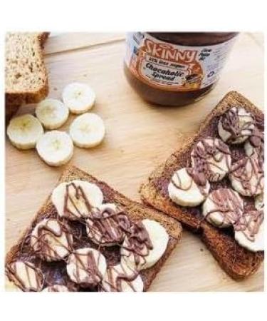 The Skinny Food Chocolate & Strawberry Chocahalic Skinny Spread 350g - Buy Online on GoSupps.com