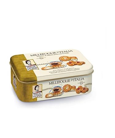 Matilde vicenzi Millefoglie d'Italia Italian Biscuit Tin 330g Since 1905