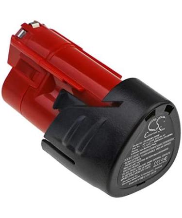 CHGY 12.0V Battery Replacement Compatible with Milwaukee M12 CH-202C M12 CH-602X M12 CHZ M12 CHZ-0 M12 CHZ-402C M12 CHZ-602X M12 CID M12 CID-0 M12 CID-202C M12 CIW12 - Buy Online on GoSupps.com