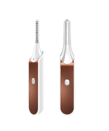 Portable Electric Lash Curler with 4 Heat Settings - Perfect Heated Makeup Tool for Curly Eyelashes