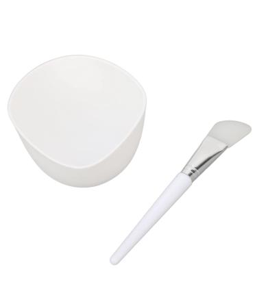 ZJchao Facial Mask DIY Tool Face Mask Mixing Foldable Bowl Set Silicone Lightweight Exquisite Silicone Brush Set Washable Reusable Facemask Mixing Tool Kit Mask Applicator for Women Men