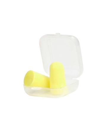 Ear Plugs 5 Pairs Of Male And Female Sleep Foam Noise Proof Earplugs Noise Reduction Sleep Sound Proof Earplugs Loop Earplugs Canada(Yellow)