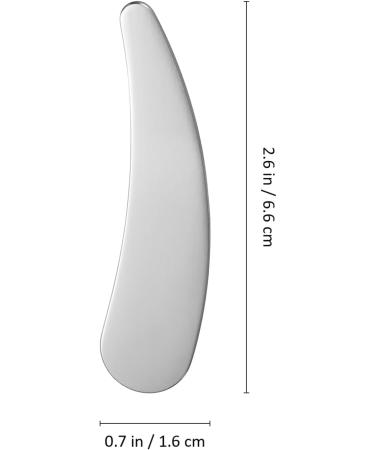 OHPHCALL 2pcs Cosmetic Spatula Metal Makeup Spatula Cosmetics Spatulas Reusable Skincare Spatula Mini Spatula Lotion Spatula Makeup Scoop Spatula Facial Cream Spatula Eye Cream Spatula 1 g (Pack of 1) As Shown - Buy Online on GoSupps.com