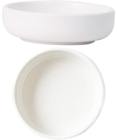 MAGICLULU 4 Pcs Sauce Dish Vinegar Dish Olive Oil Dipping Dishes Appetizer Dishes Japanese Soy Sauce Dishes Small Ceramic Bowls Sauce Serving Dipping Bowls Fries Cooking Ceramics re-usable 9X9X2.5CMx2pcs Whitex2pcs - Buy Online on GoSupps.com