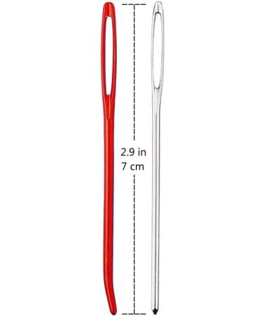 5-Piece Crochet Hooks Set with Ergonomic Grip Handles in Sizes 6.5mm, 7.0mm, 8.0mm, 9.0mm, 10.0mm - Aluminum Hooks Size K, L, M, N/P with Case - Buy Online on GoSupps.com
