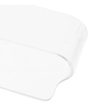 Angoily Lot de 2 Palettes D Ongles en Acrylique Transparentes Forme Carr e et C ur Palettes Portatives pour Manucure Professionnelle et Maquillage Plateaux de M lange L gers et - Buy Online on GoSupps.com