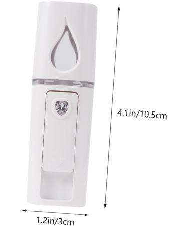 Beatifufu 1pc Nano Mist Sprayer Nano Facial Mister Mini Humidifier Face Moisturizing Portable Humidifer White - Buy Online on GoSupps.com