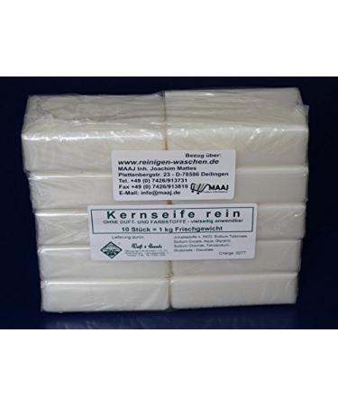 Functions Water Rose Soap | 10x100g Eco-Friendly DIY Cleanser | Fragrance-Free Dye-Free Palm Oil-Free EDTA-Free | Made in Germany - Buy Online on GoSupps.com