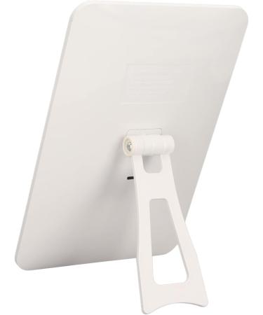 LED Lighted Makeup Mirror Portable Vanity Mirror Stepless Dimming Rotation Touch Switch Rechargeable Mirror Desktop Cosmetic Light Up Mirror for Home Use - Buy Online on GoSupps.com