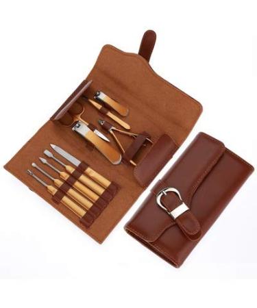 Nail Clipper Set 16 Pieces Professional Stainless Steel Nail Nail Clippers Set Nail Manicure Pedicure Tools for Utility Nail Clipper Kit (Color : 10 Pieces Golden)