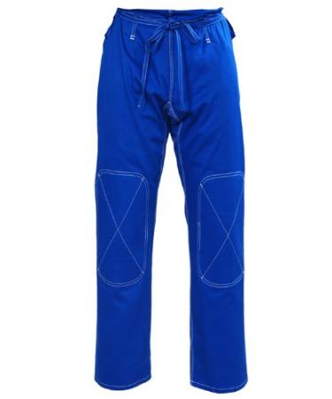 Woldorf USA Brazilian Jiu Jitsu BJJ Pants Blue Cotton Heavy Size 4-A2 Blue