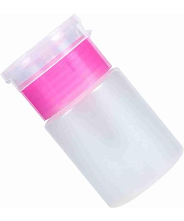Pump Bottle Dispenser 60ml Nail Polish Remover Pump Dispenser Push Down Cleanser Bottle Empty Liquid Bottle Container for Nail Polish and Makeup Remover(Pink) - Buy Online on GoSupps.com