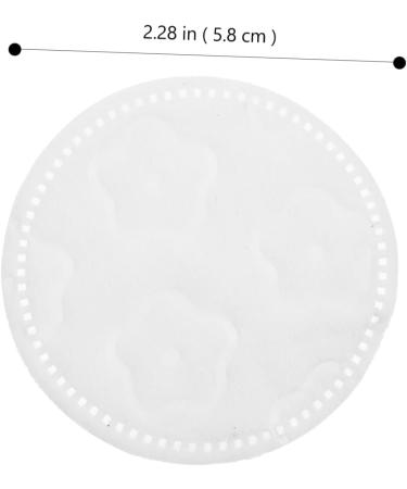 TOVINANNA 1 Round Cotton Pad Cotton Pads Makeup Remover Pads Cotton Round Makeup Pads Facial Cleansing Rounds Cleansing Pads for Facial Pads Makeup Rounds Pure Cotton Embossed - Buy Online on GoSupps.com