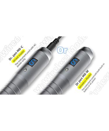 Dr. Pen Ultima M8 Professional Microneedling Pen - Wireless Derma Auto Pen with 6 Cartridges - For Amazing Skin Care on Face and Body - Buy Online on GoSupps.com