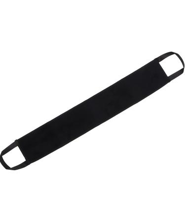 Self Tanner Back Applicator Mitt Lotion Applicator Strip for Even Tan Washable Tanning Glove with Easy Grip Handles Suitable for All Types of People Flocking Material Black - Buy Online on GoSupps.com
