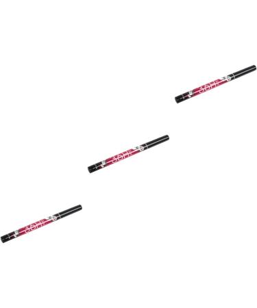 Ipetboom 3pcs Black Pen Eyeliner Eye Makeup Liquid Waterproof Cosmetics 1 count (Pack of 1) As Shownx3pcs - Buy Online on GoSupps.com