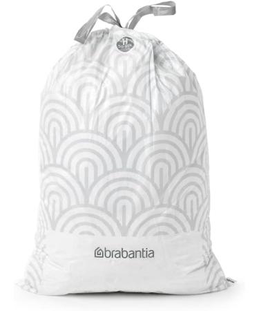 Brabantia 138744 Garbage Bags - White Code H (40 Pieces) | International Shipping Available - Buy Online on GoSupps.com