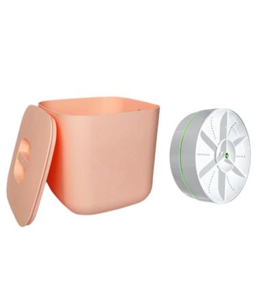 Evzvwruak Dishwasher Barrel for Socks Underwear Dishwashing for Travel Home Pink