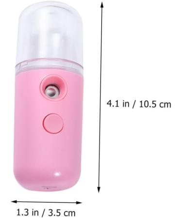 Beavorty 4 pcs Spray Hydrating Apparatus mini spray bottle pink cleaner portable humidifiers handheld facial 10.5x3.5cmx2pcs Pink Blackx2pcs - Buy Online on GoSupps.com