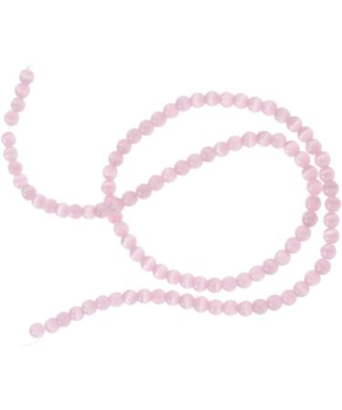 COHEALI Glass Bead Bracelets Natural Gemstone Bracelet Cat's Eye Bracelet Decor Decorate Natural Stone Man Pink medium - Buy Online on GoSupps.com