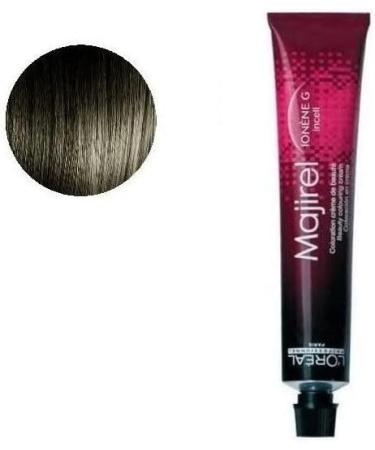 L'Or al Professionnel Majirel Ammonia Hair Color No. 5.12 Iridescent Ash Light Brown Pack of 3 (3 x 50ml) - Buy Online on GoSupps.com