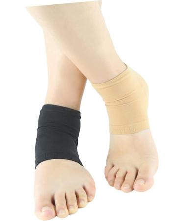 minkissy Moisturizing Socks High Heel Protectors Black Socks Heel Sock Black Heel Cracked Heel Socks Black Heel Sleeves Gel Heel Socks Heel Absorbers High Heel Shock Absorber Black Gel - Buy Online on GoSupps.com